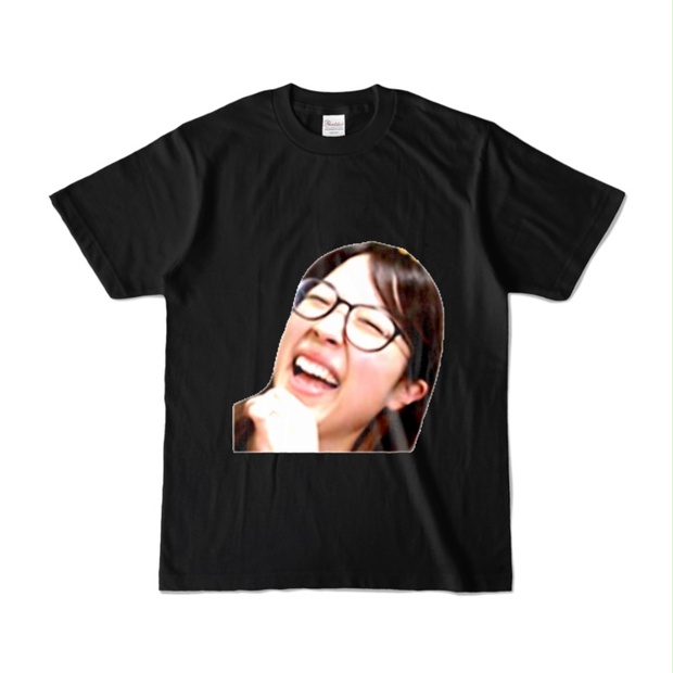 LUL／証明写真 Tシャツ(黒) - エン・ジョイ子のグッズ屋さん - BOOTH