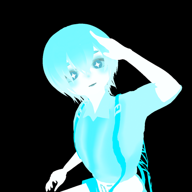 【VRM】発光！No.03ちゃん　アバター vroid