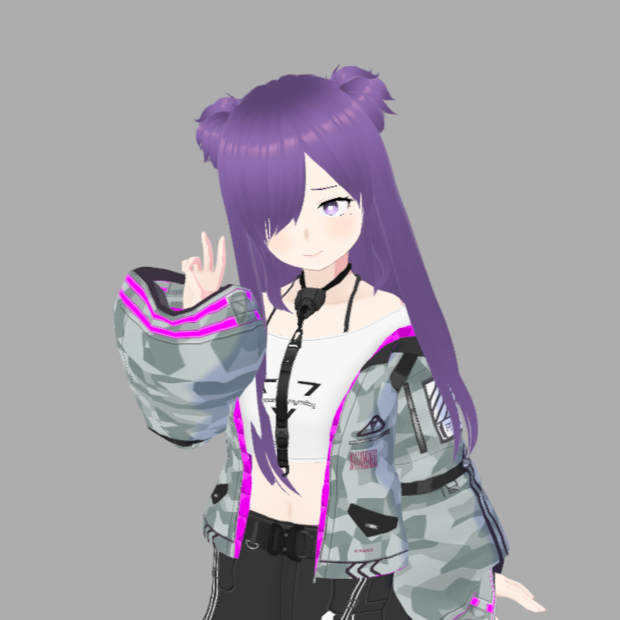 ゆるふわ爆弾ちゃん[VRoid]