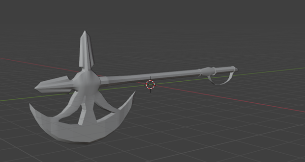 Escanor Axe v01 (NO TEXTURE)