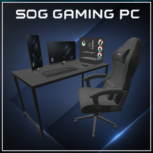 ✨セール✨【ワールド小物】ゲーミングPCセット！SOG Gaming【VRChat】