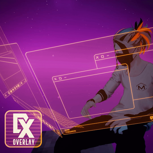 DXOverlay 2.0: VRChat用XSOverlay & OVR Toolkitインジケータ