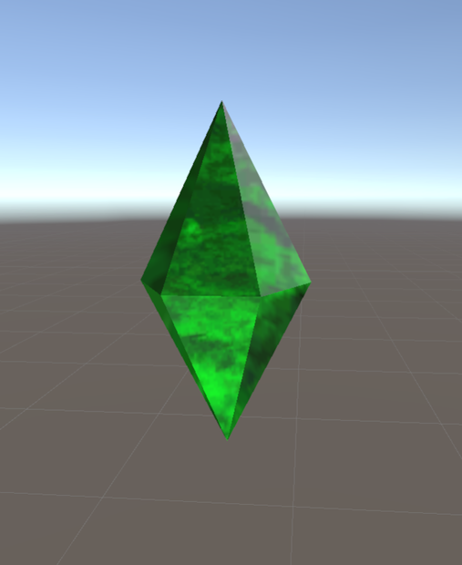 【３Dモデル】PLUMBOB RHOMB | 鉛直