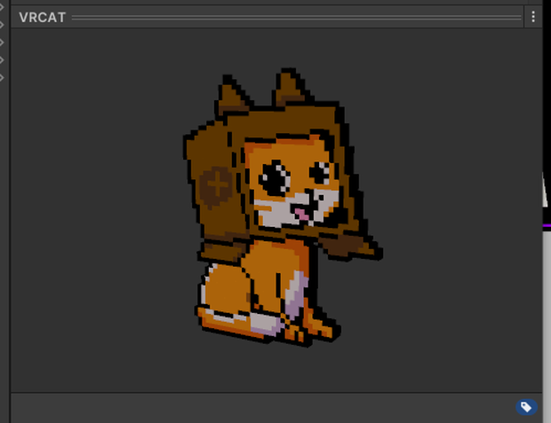 VRCATバッジ