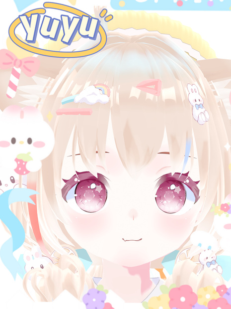 f03【vroid/vrm model】cuteloli3Dmodel