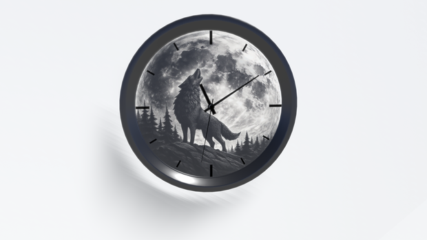 【VRChat向けワールドギミック】Wolf Moon Clock
