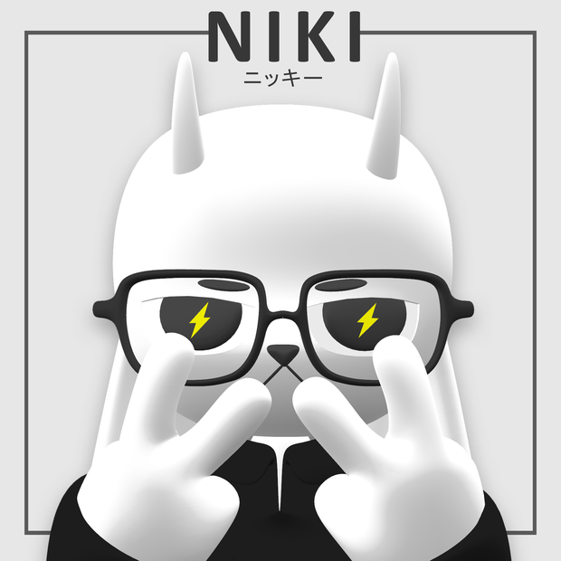 3Dモデル アバター 「NIKI」 