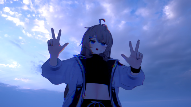 【VRC想定】グリッチシェーダー / Glitch Shader