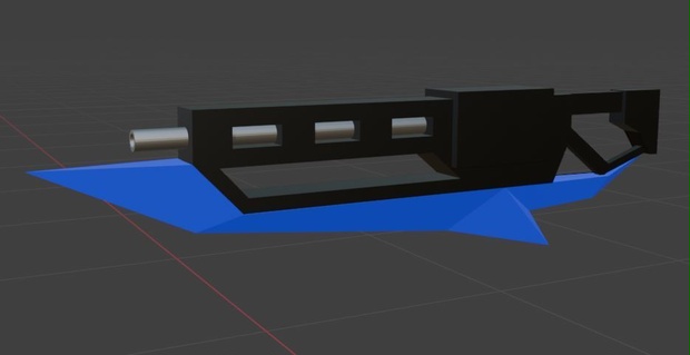 【無料】試製SFガンブレード【FBX】