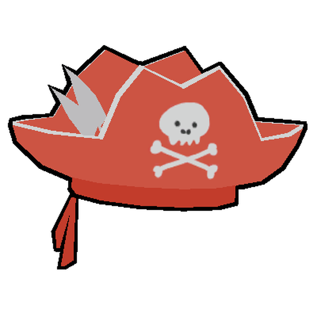 LowPoly Pirate Hat