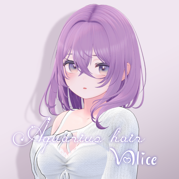 Aquarius hair みずがめ座ヘア【VRChat】
