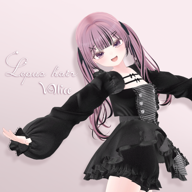 Lepus hair うさぎ座ヘア【VRChat】