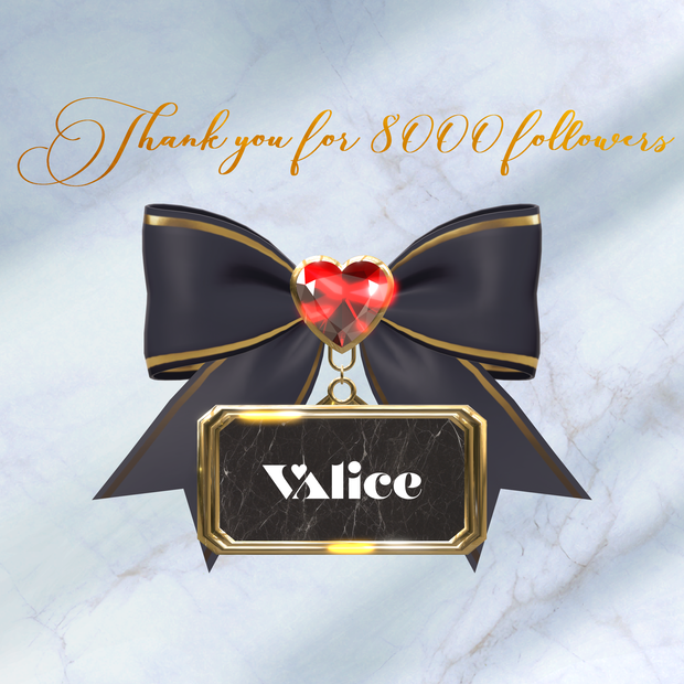 VAliceNameplate【3Dアクセサリー】