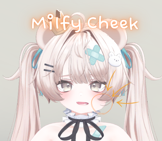 [ミルフィ/Milfy] 頬 Cheek Patch