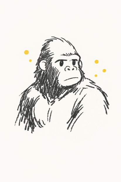 ゴリラ　アイコン