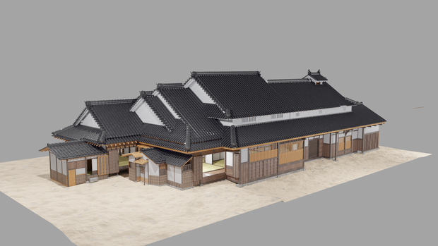 重要文化財　旧杉山家住宅（大阪）