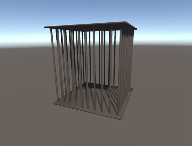 【3Dモデル】檻 - shuuu's素材置場 - BOOTH