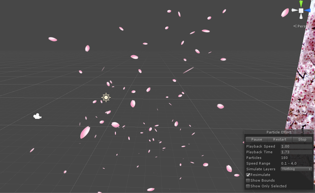 Sakura Tree Particle 【VRChat想定】