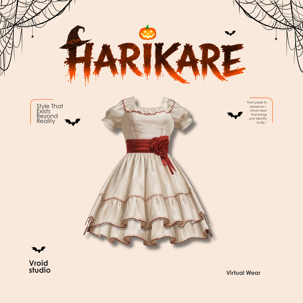 ハロウィン Annabelle dress 