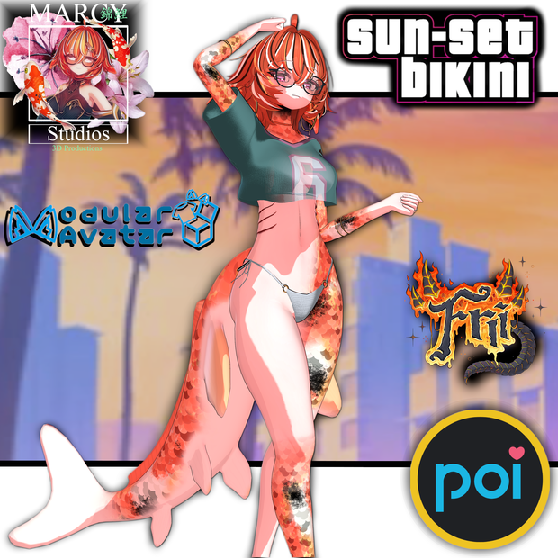 🏖️☀️Sun-Set 6 Bikini🏖️☀️   【7 Models】