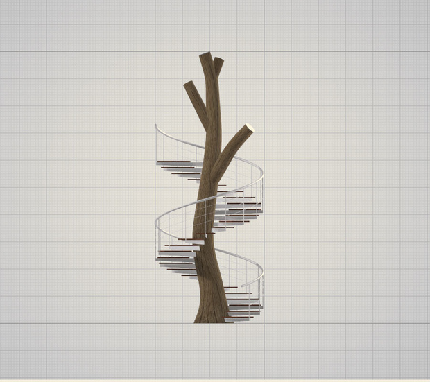 3d   階段