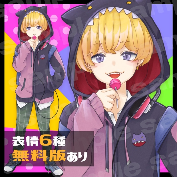 SALE】平成ギャルちゃん-猫耳パーカーバージョン- | 現代画家