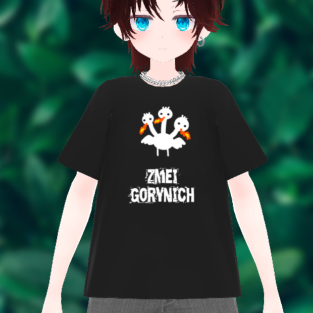 三頭竜ズメイTシャツ [AvatarMaker]