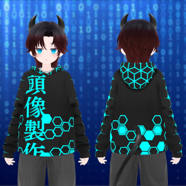 頭像製作パーカー [AvatarMaker]