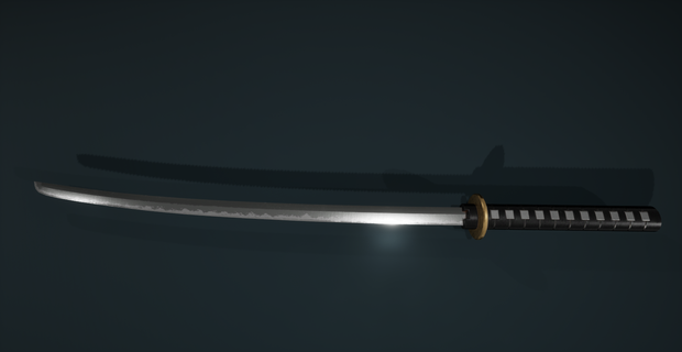 刀Katana05(軍刀 黒馬)