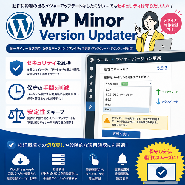 WP Minor Version Updater