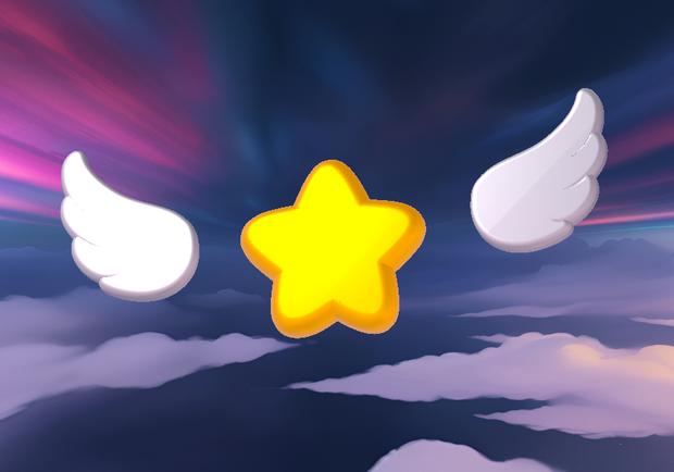 Star & Wings pin