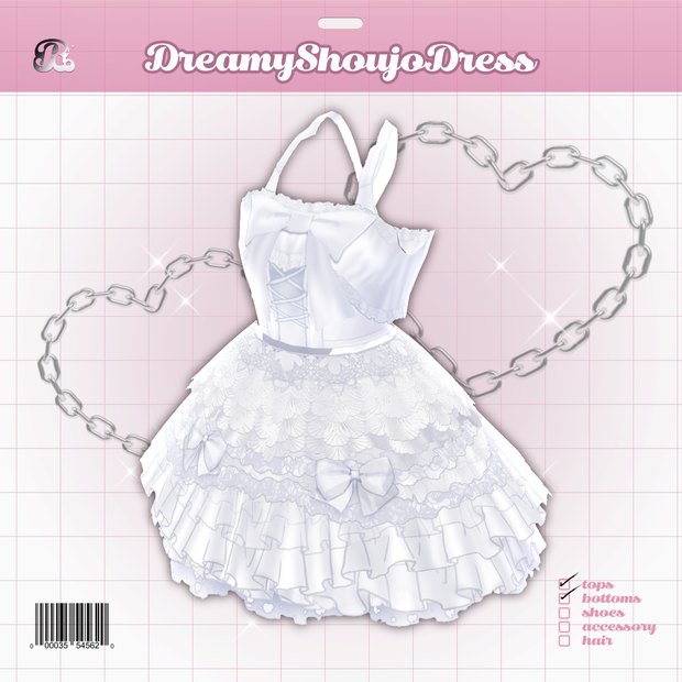 DreamyShoujoDress 𝜗𝜚 夢見る少女のワンピース
