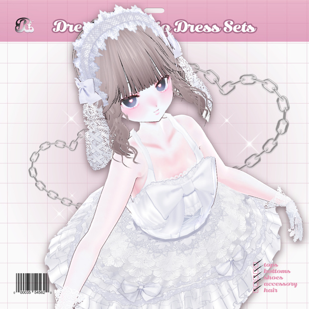 DreamyShoujoDressSets 𝜗𝜚 夢見少女のドレスセット