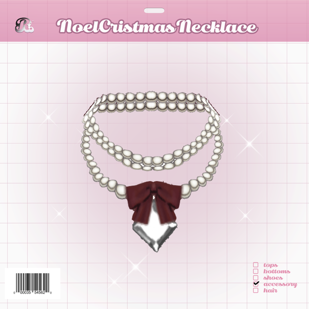 NoelCristmasNecklace 𝜗𝜚 聖夜のパールネックレス