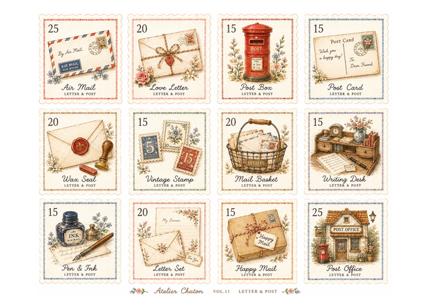 LETTER & POST Stamp Collection Vol.11