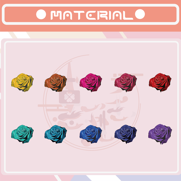 【無料素材PNG】ROSES-2-玫瑰花-2-バラ-2