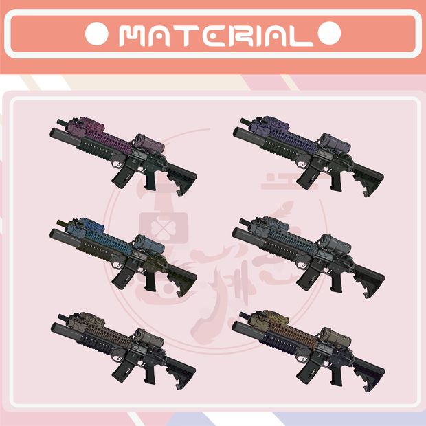 【素材PNG】RIFLE-步槍-ライフル