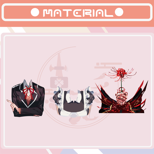 【無料素材PNG】CLOTHING-服裝-衣類