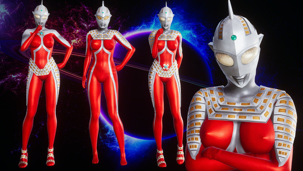 HS2MOD 女版奥特曼-赛文【UP G2】