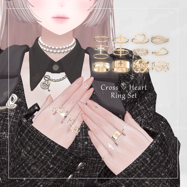 12点Ring♡set☆10アバター位置調整済(MA非対応)