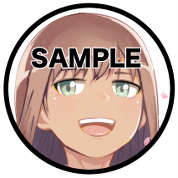 アイコン「満開だね！」(ツイッター推奨サイズ400ｘ400)