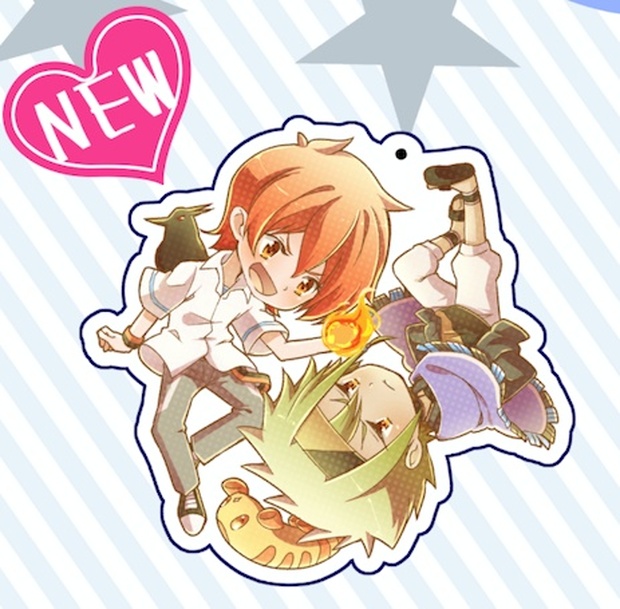8月下旬開始 ポップン アクリルキーホルダー 烈塵 ハルコバルト きむ S通販 Booth