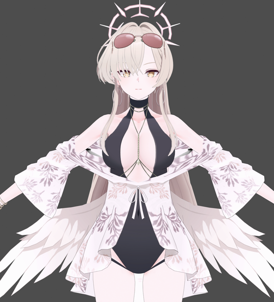 Nagisa(switsuit) Ver1.01 3Dモデル