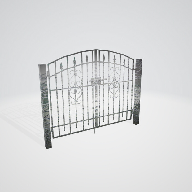 ３ｄ　モデル　素材　ゲート