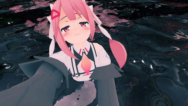 [無料pmx]カコちゃん3Dモデル_すけ式v2.1