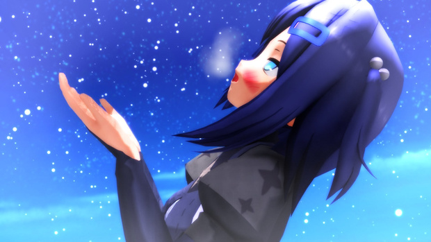 [無料pmx]ミライちゃん3Dモデル_すけ式v1.2