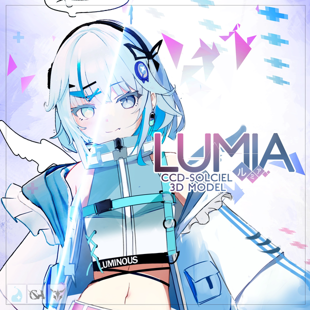 【Lumia ルミア 】 オリジナル3Dモデル