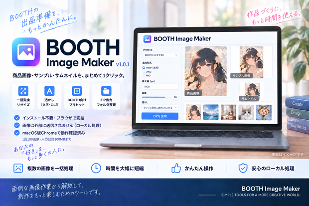 BOOTH Image Maker
