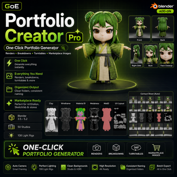 Portfolio Creator Pro - One-Click Generator | ポートフォリオ自動生成