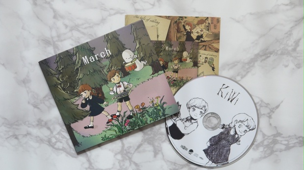 再販】CD 『March』(13曲収録) - KiWi OFFICIAL SHOP - BOOTH